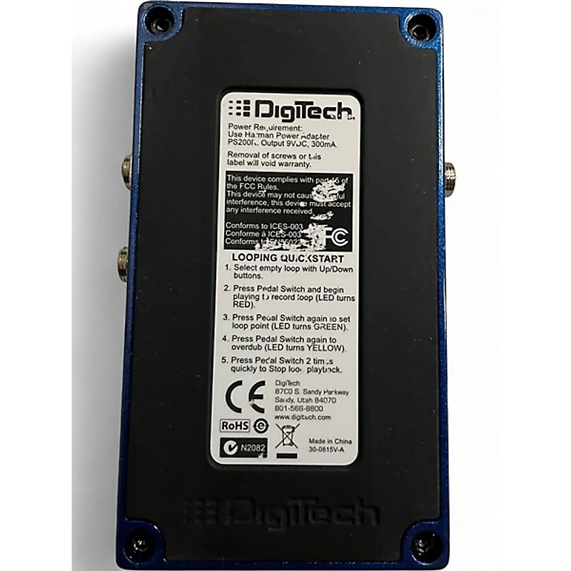 Used DigiTech JamMan Solo Looper Pedal