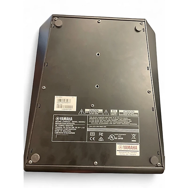 Used Yamaha MG10XU 10 Channel Mixer with Effects Unpowered Mixer