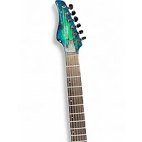 Used Schecter Guitar Research CR-6 AQUABURST Solid Body Electric Guitar