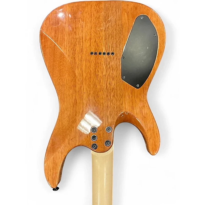 Used Schecter Guitar Research CR-6 AQUABURST Solid Body Electric Guitar