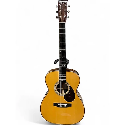 Used Martin OMJM John Mayer Signature Natural Acoustic Electric Guitar