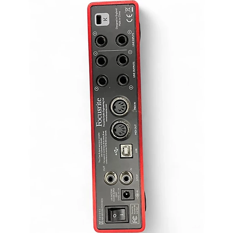 Used Focusrite Scarlett 6i6 Gen 2 Audio Interface