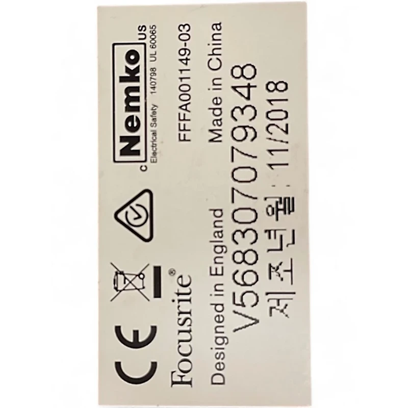 Used Focusrite Scarlett 6i6 Gen 2 Audio Interface