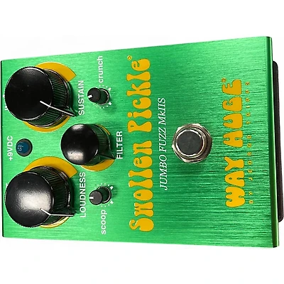 Used Way Huge Electronics WHE401 Swollen Pickle MKII Super Jumbo Fuzz Effect Pedal