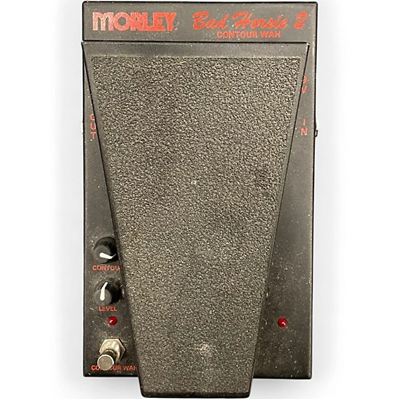 Used Morley Steve Vai Bad Horsie 2 Contour Wah Effect Pedal