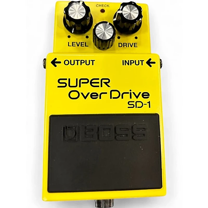 Used BOSS SD1 Super Overdrive Effect Pedal
