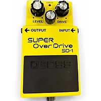 Used BOSS SD1 Super Overdrive Effect Pedal