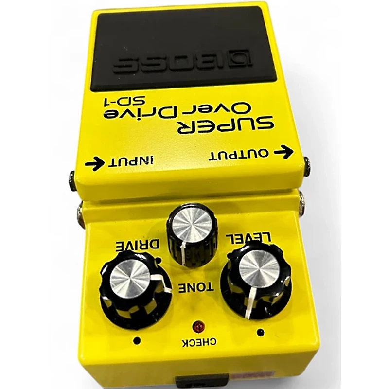 Used BOSS SD1 Super Overdrive Effect Pedal