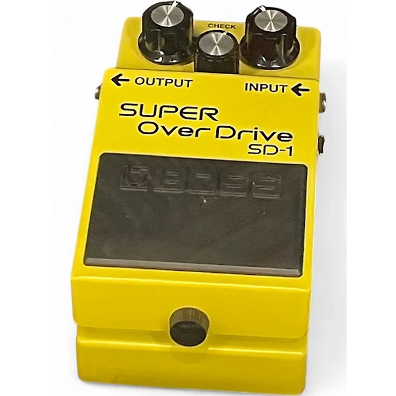 Used BOSS SD1 Super Overdrive Effect Pedal