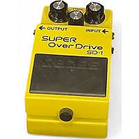 Used BOSS SD1 Super Overdrive Effect Pedal