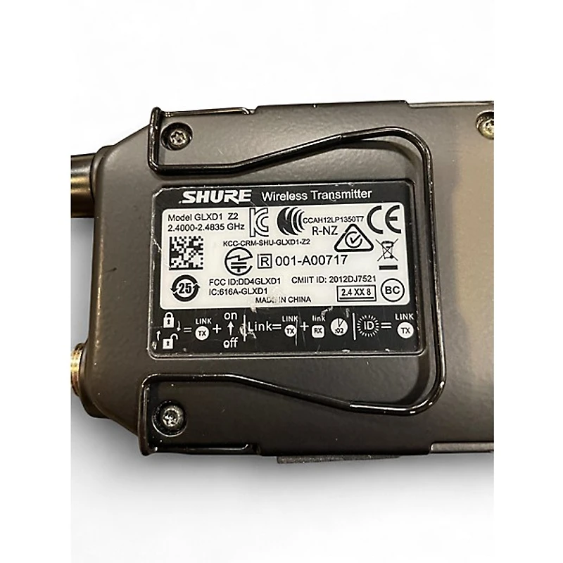 Used Shure GLX-D Handheld Wireless System