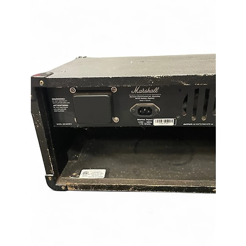 Used Marshall MG100HDFX 100W Solid State Guitar Amp Head
