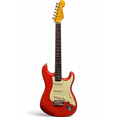 Used Fender American Vintage II 1961 Stratocaster Fiesta Red Solid Body Electric Guitar