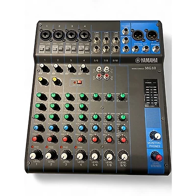 Used Yamaha MG10 Unpowered Mixer