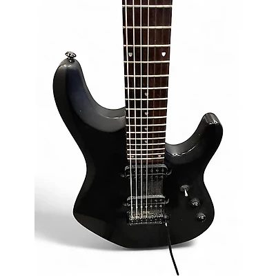 Used Sterling by Music Man JP70 John Petrucci Signature Satin Black Solid Body Electric Guitar