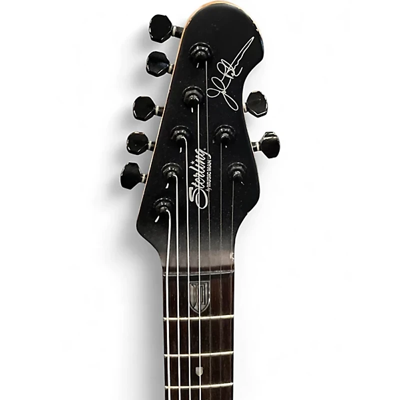 Used Sterling by Music Man JP70 John Petrucci Signature Satin Black Solid Body Electric Guitar
