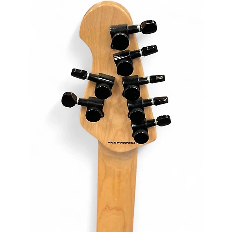 Used Sterling by Music Man JP70 John Petrucci Signature Satin Black Solid Body Electric Guitar