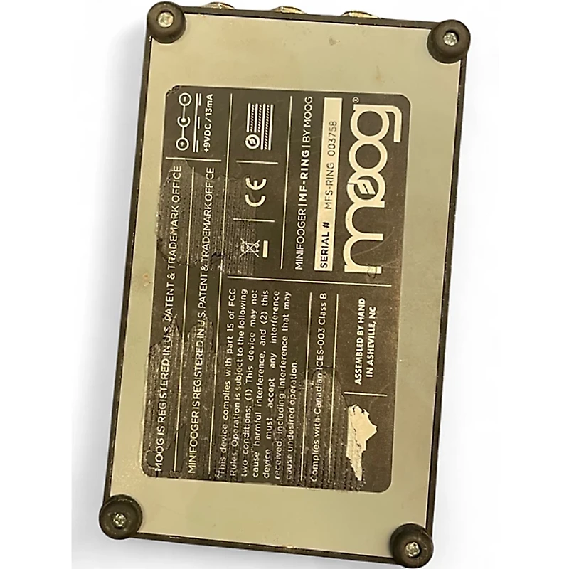 Used Moog Minifooger MF Ring Effect Pedal