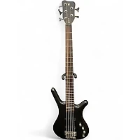 Used RockBass by Warwick CORVETTE 5 Black Electric Bass Guitar