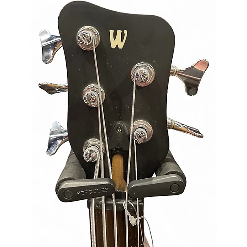 Used RockBass by Warwick CORVETTE 5 Black Electric Bass Guitar