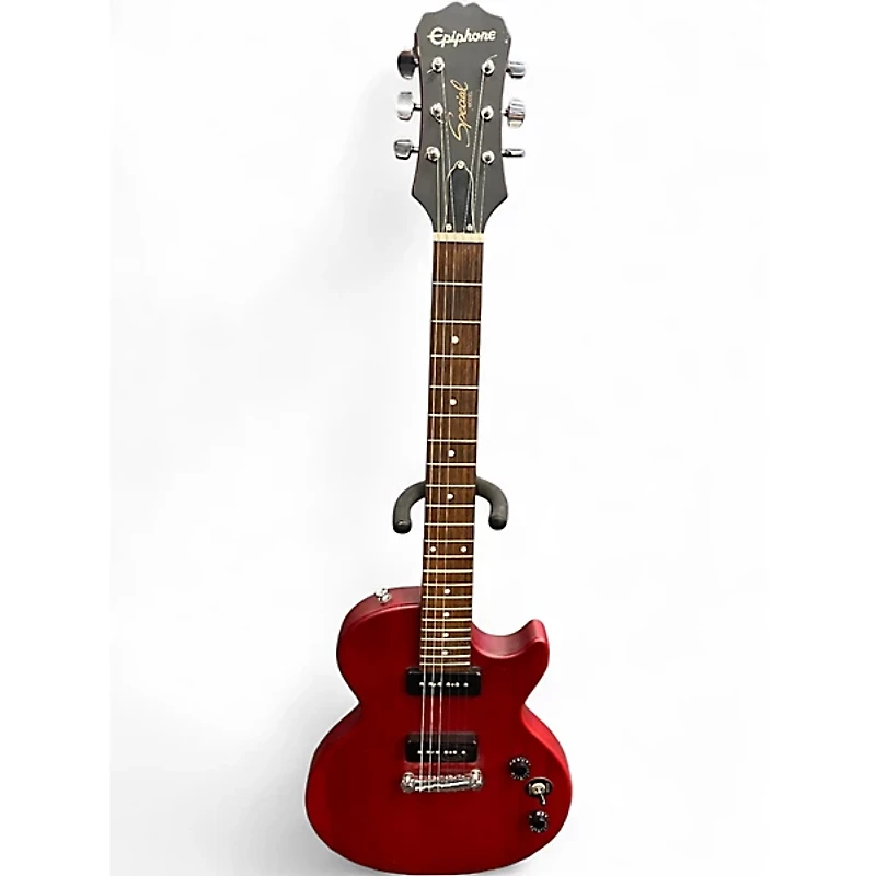 Used Epiphone Les Paul Special P90 Red Solid Body Electric Guitar