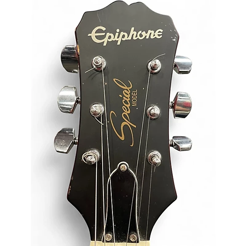 Used Epiphone Les Paul Special P90 Red Solid Body Electric Guitar