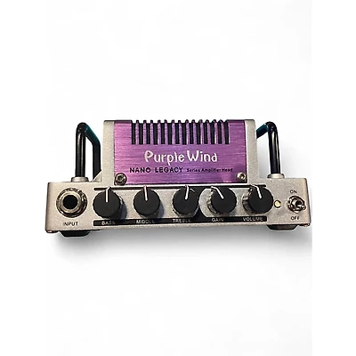 Used Hotone Effects Nano Legacy Purple Wind Solid State Guitar Amp Head