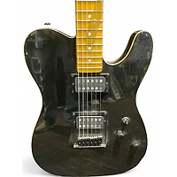 Used Schecter Guitar Research PT Fastback Black Solid Body Electric Guitar