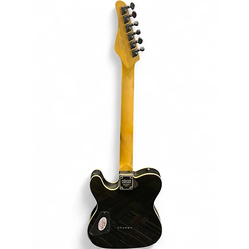 Used Schecter Guitar Research PT Fastback Black Solid Body Electric Guitar