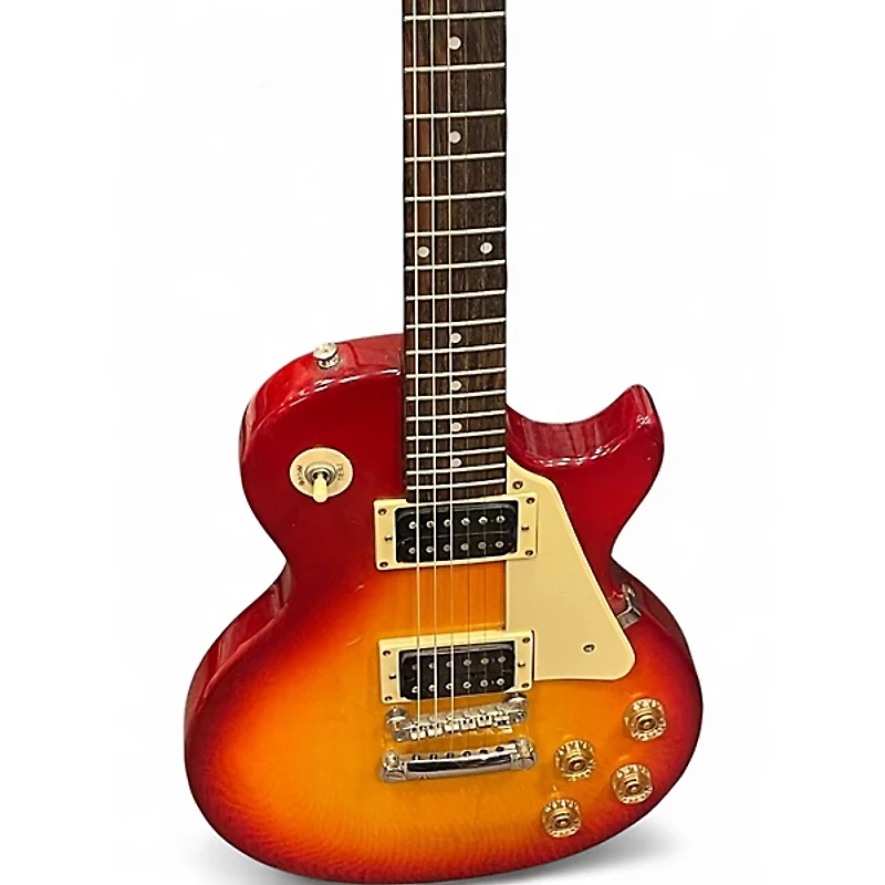 Used Epiphone Les Paul 100 Bolt On Cherry Sunburst Solid Body Electric Guitar