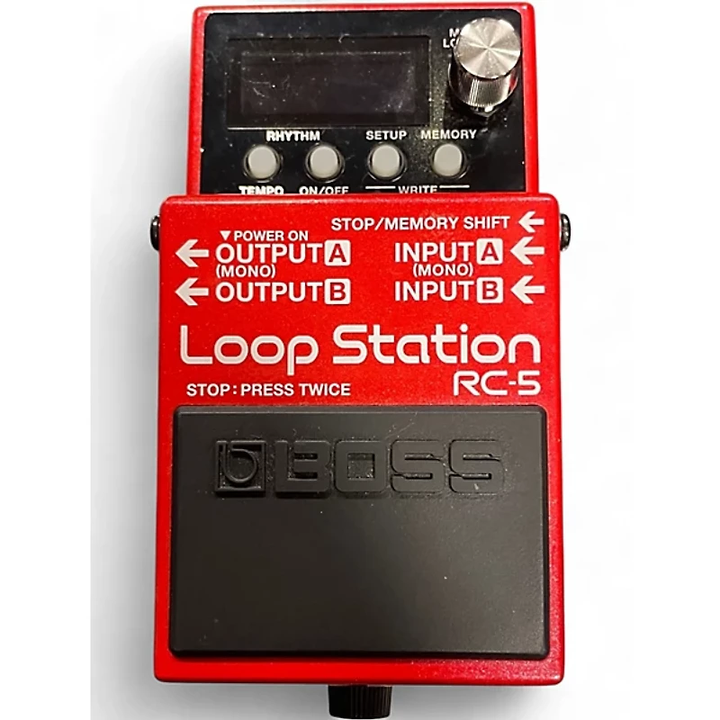 Used BOSS RC5 LOOP STATION Pedal
