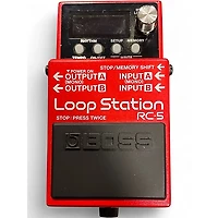 Used BOSS RC5 LOOP STATION Pedal