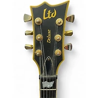 Used ESP LTD EC1000 Flat Black Solid Body Electric Guitar