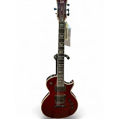 Used ESP LTD EC1000 Red Solid Body Electric Guitar