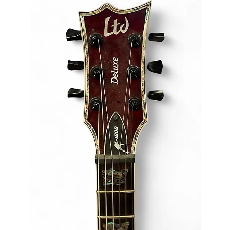 Used ESP LTD EC1000 Red Solid Body Electric Guitar