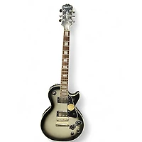 Used Epiphone Les Paul Custom Pro Silverburst Solid Body Electric Guitar