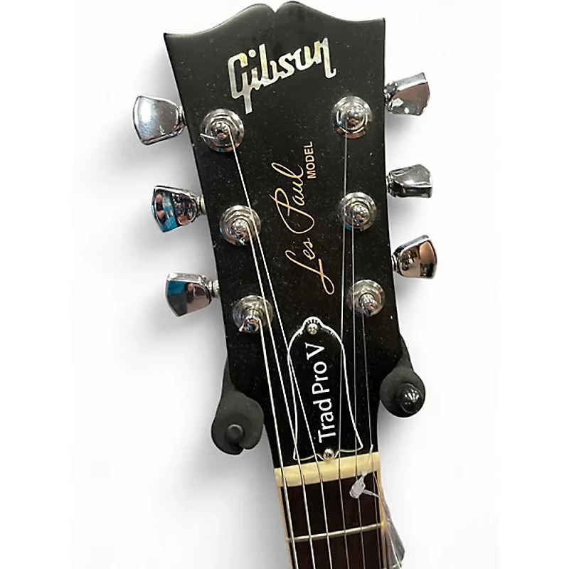 Used Gibson Les Paul Traditional Pro V Sunburst Solid Body Electric Guitar