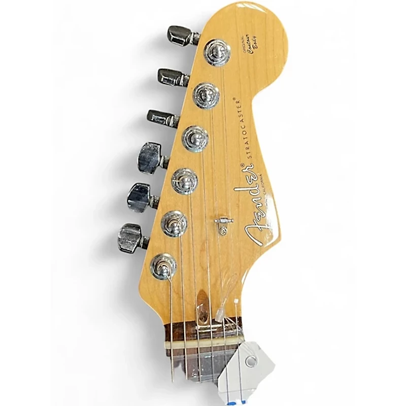 Used Fender American Standard Stratocaster Black Solid Body Electric Guitar