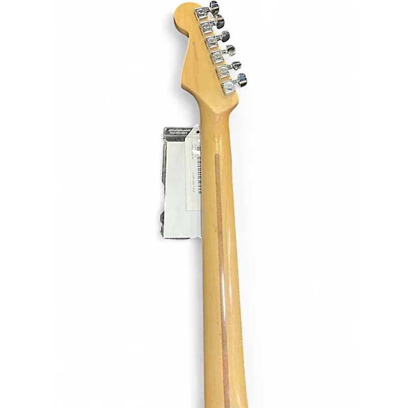 Used Fender American Standard Stratocaster Black Solid Body Electric Guitar