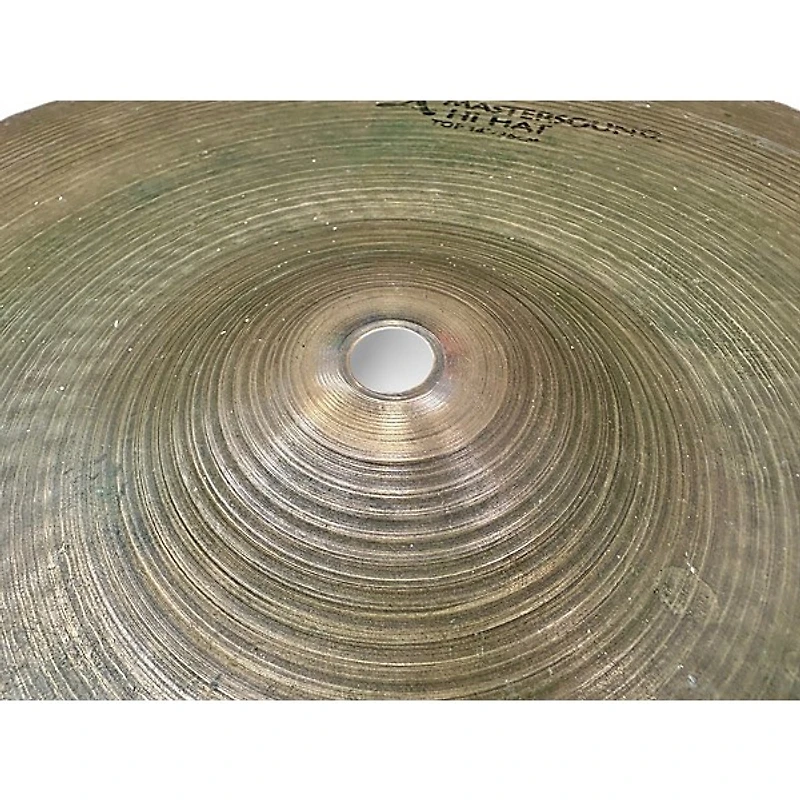 Used Zildjian 14in Mastersound Hi Hat Pair Cymbal