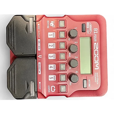 Used Zoom B1 FOUR Effect Processor