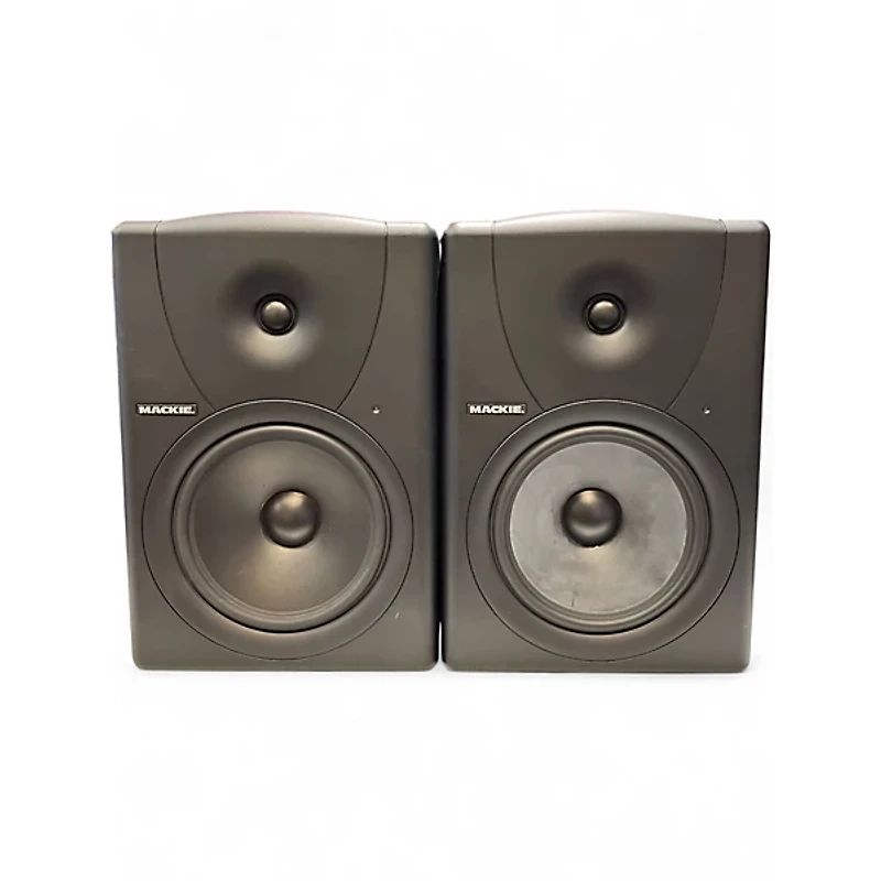 Used Mackie MR8 Pair Powered Monitor