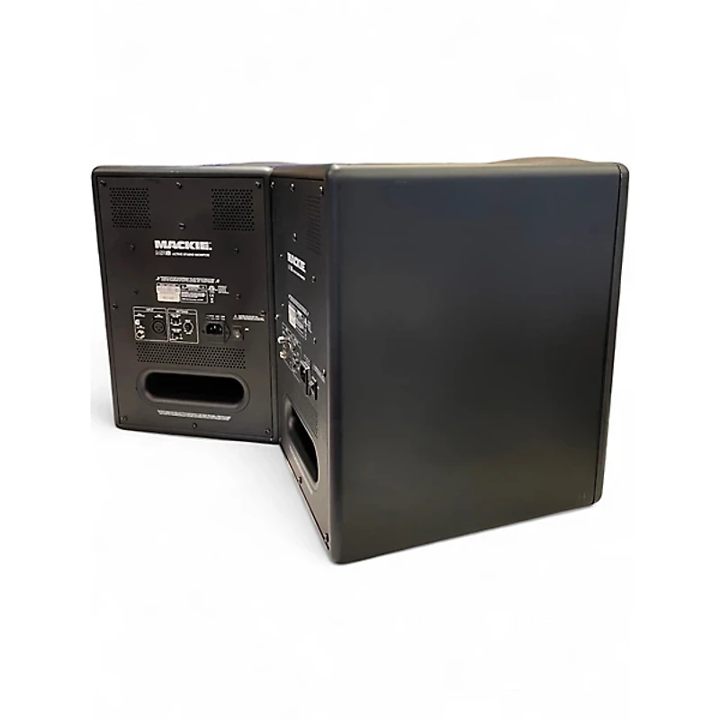 Used Mackie MR8 Pair Powered Monitor