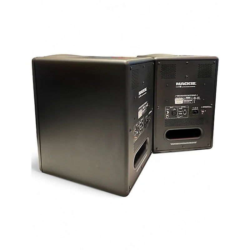Used Mackie MR8 Pair Powered Monitor