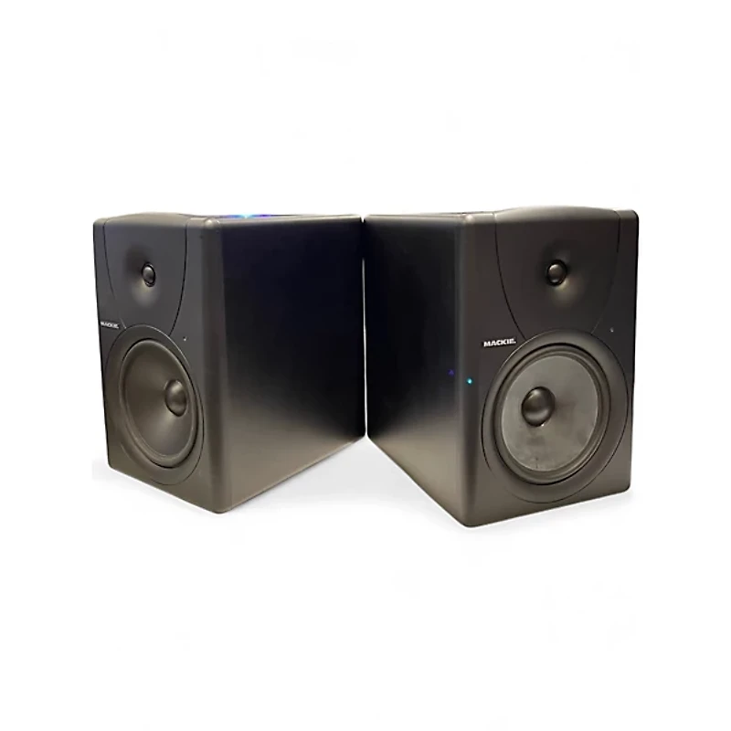 Used Mackie MR8 Pair Powered Monitor