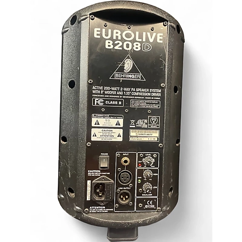 Used Behringer B208D 200W Powered Speaker
