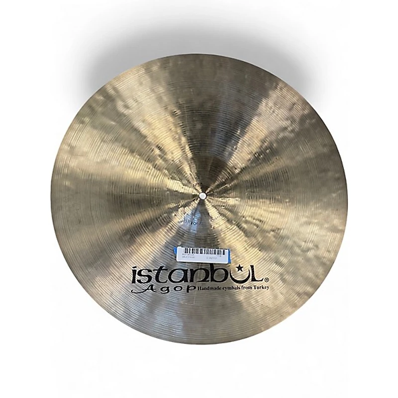 Used Istanbul Agop 20in traditional jazz ride Cymbal