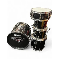 Used TAMA 5 Piece Imperialstar Black Drum Kit