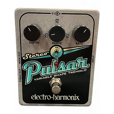 Used Electro-Harmonix XO Stereo Pulsar Tremolo Effect Pedal