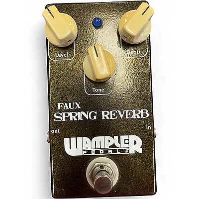 Used Wampler Faux Spring Reverb Effect Pedal